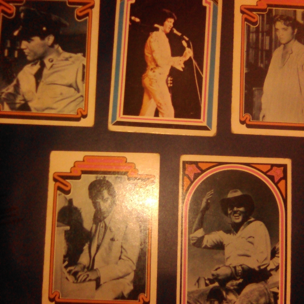 Elvis trading cards ( 1978)